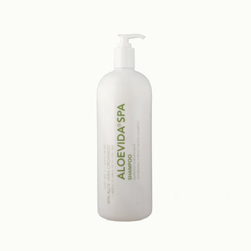 Shampoo nutritivo fortificante 87% Aloe vera orgánico + tea tree 1lt