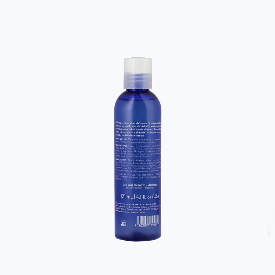 Shampoo facial - Aloe vera + Vit E - 121ml