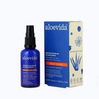 Protector Solar Uso diario FPS50 UVB+UVA 65% Aloe vera orgánico 50ml
